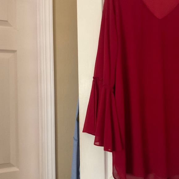 Show Me Your Mumu Mini Marcia Dress In Red, Size. L - Picture 3 of 4